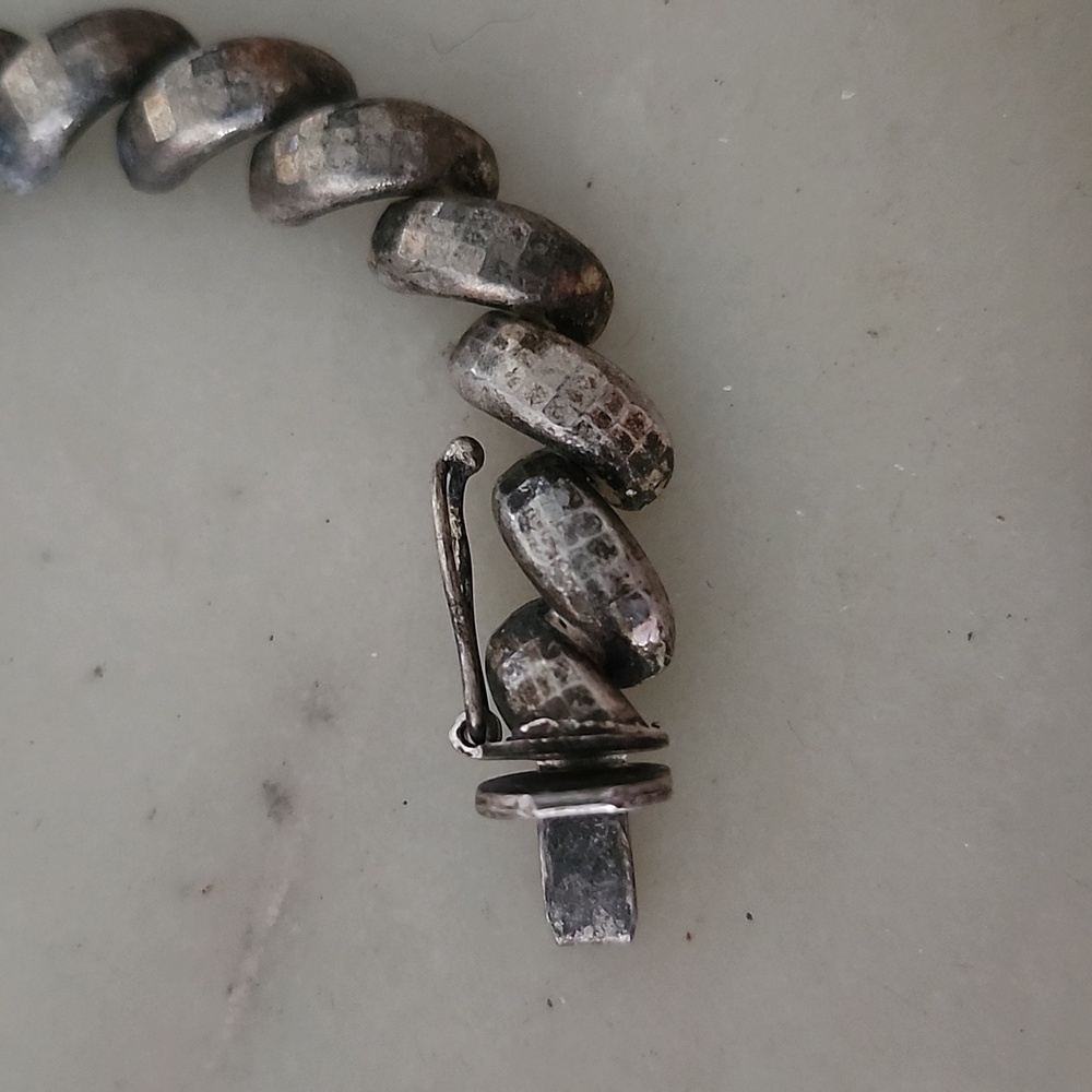 Milor Sterling Silver Diamond Cut San Marco Bracelet - Picture 5 of 15